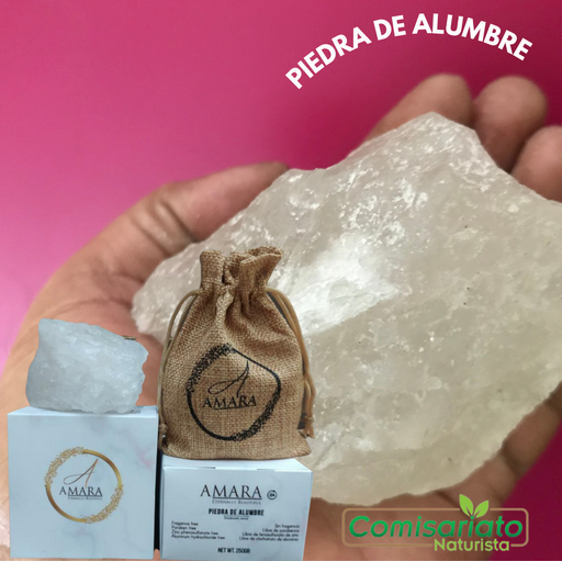 [AMR-0001] PIEDRA DE ALUMBRE 200 GR AMARA