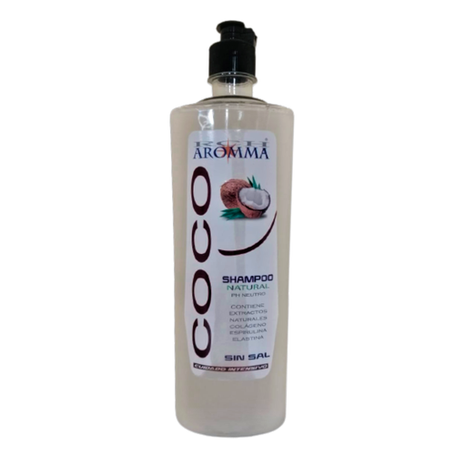 [ARM-0009] SHAMPOO NATURAL SIN SAL DE COCO 500 ML AROMMA