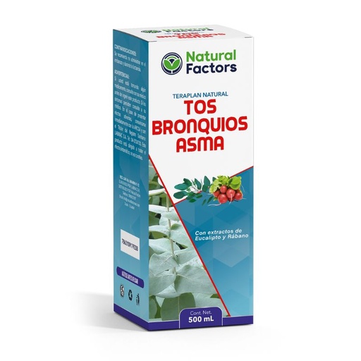 [NTF-0045] TOS ASMA BRONQUIOS TERAPLAN JARABE 500 ML FACTORS 
