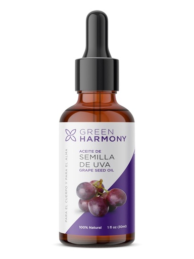 [GHM-0034] ACEITE DE SEMILLA DE UVA 30 ML GREEN HARMONY