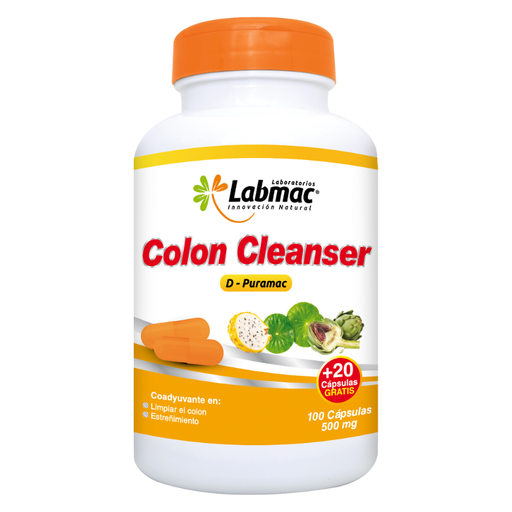 [LBM-0027] COLON CLEANSER 120 CAPSULAS 500 MG LABMAC
