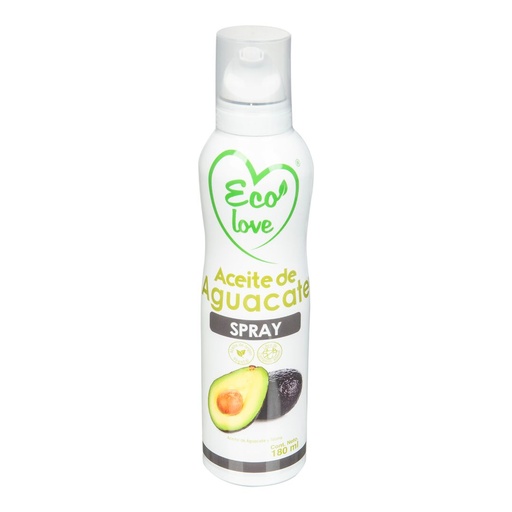 [ELV-0014] ACEITE DE AGUACATE  SPRAY 180 ML ECOLOVE
