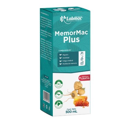 Memormac Plus - Jarabe 500 ML