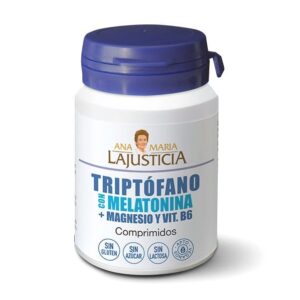 TRIPTOFANO CON MELATONINA+ MAGNESIO Y VITAMINA B6 (60 comp.)
