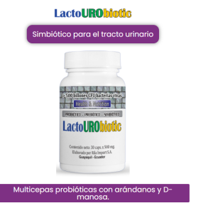 Lacto Uro Biotic 30 Cápsulas - 500 MG