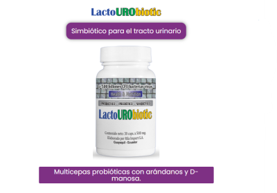 Lacto Uro Biotic 30 Cápsulas - 500 MG