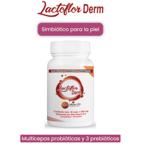 Lactoflor Derm 30 Cápsulas - 500 MG