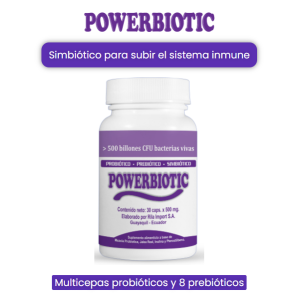 Powerbiotic 30 Cápsulas - 500 MG