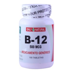 Vitamina B12 100 Tabletas 500 MG