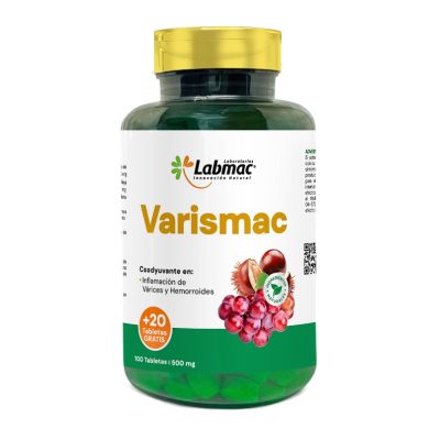Varismac 100 Tabletas + 20 Tabletas Gratis