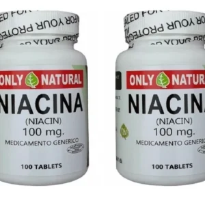 Niacina 100 Tabletas 100 MG