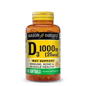Vitamina D3 1000 IU 25MCG