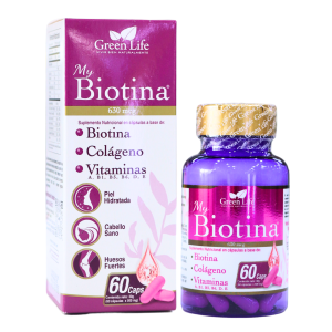 My Biotina - 60 Cápsulas 500mg
