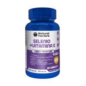 Selenio + Vitamina E - 60 Cápsulas 600MG