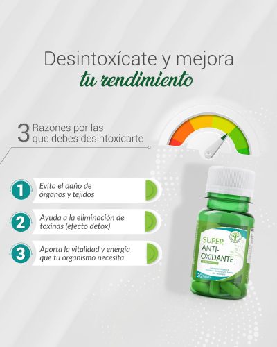 Super Anti-Oxidante - 30 Tabletas - Imagen 2