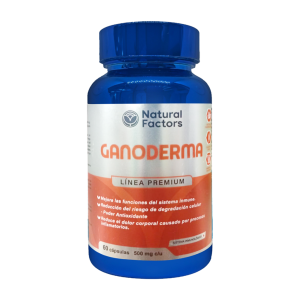 Ganoderma - 60 Cápsulas 500 MG
